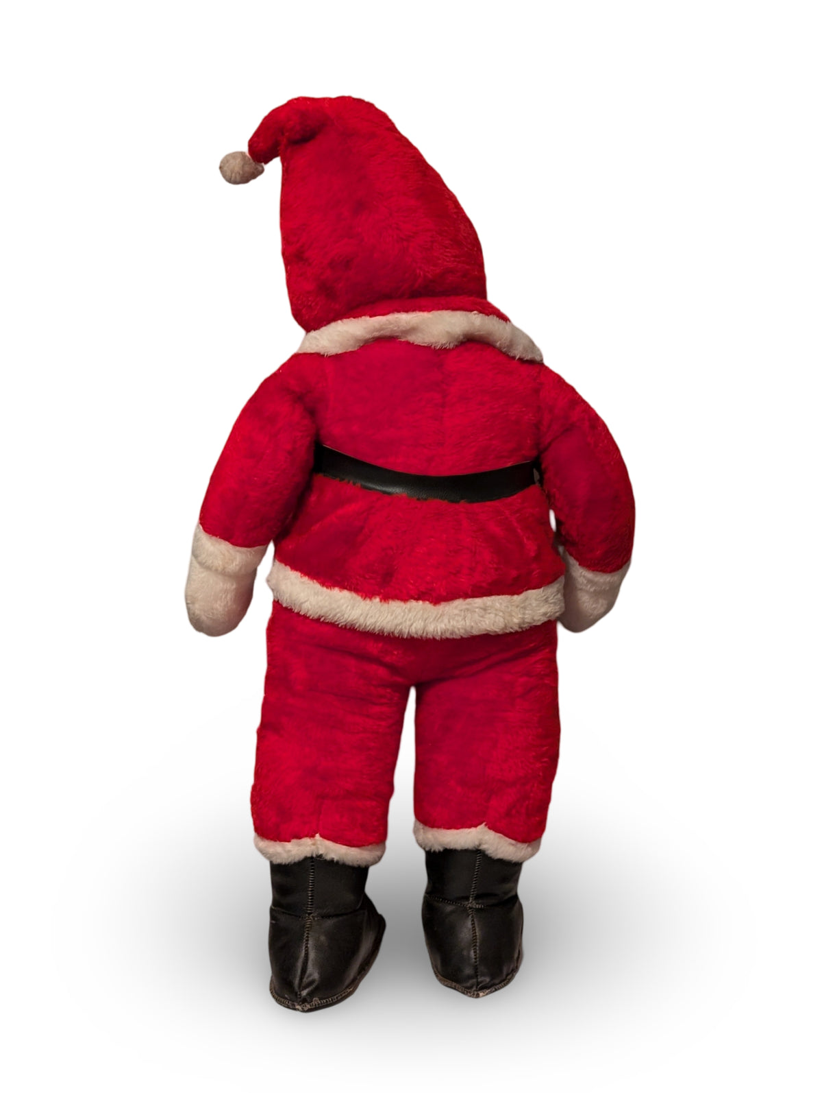Large Vintage Rushton Rubber Face Santa Claus 1960s – 40" Very Good Condition — additional view 5