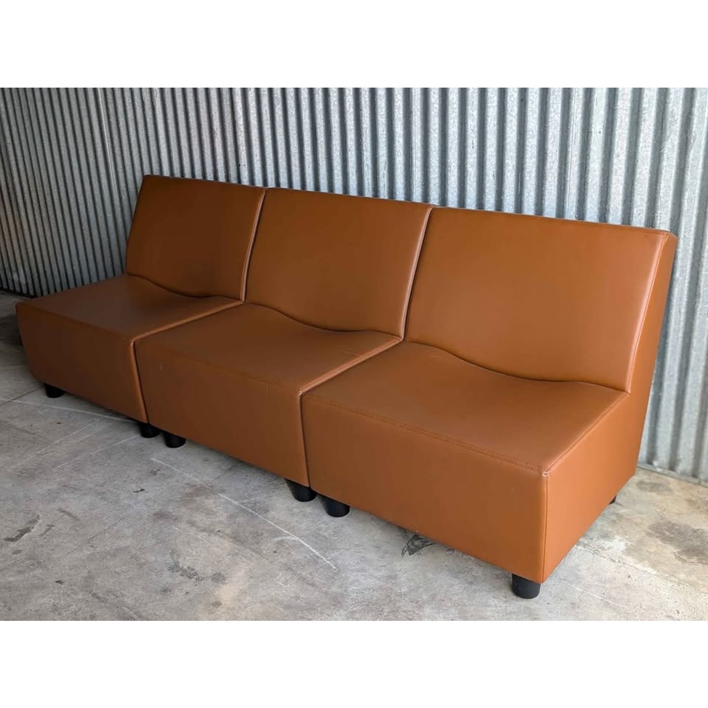 Fantastic Herman Miller Modular Seating Sofa Quality Leather