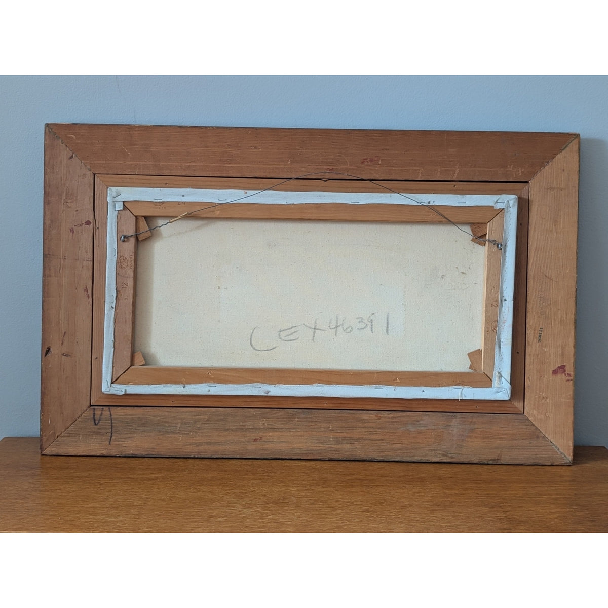 Vintage Al (Alfred) Jackson Still Life Painting – Framed, Featuring Cup & Apples — additional view 8