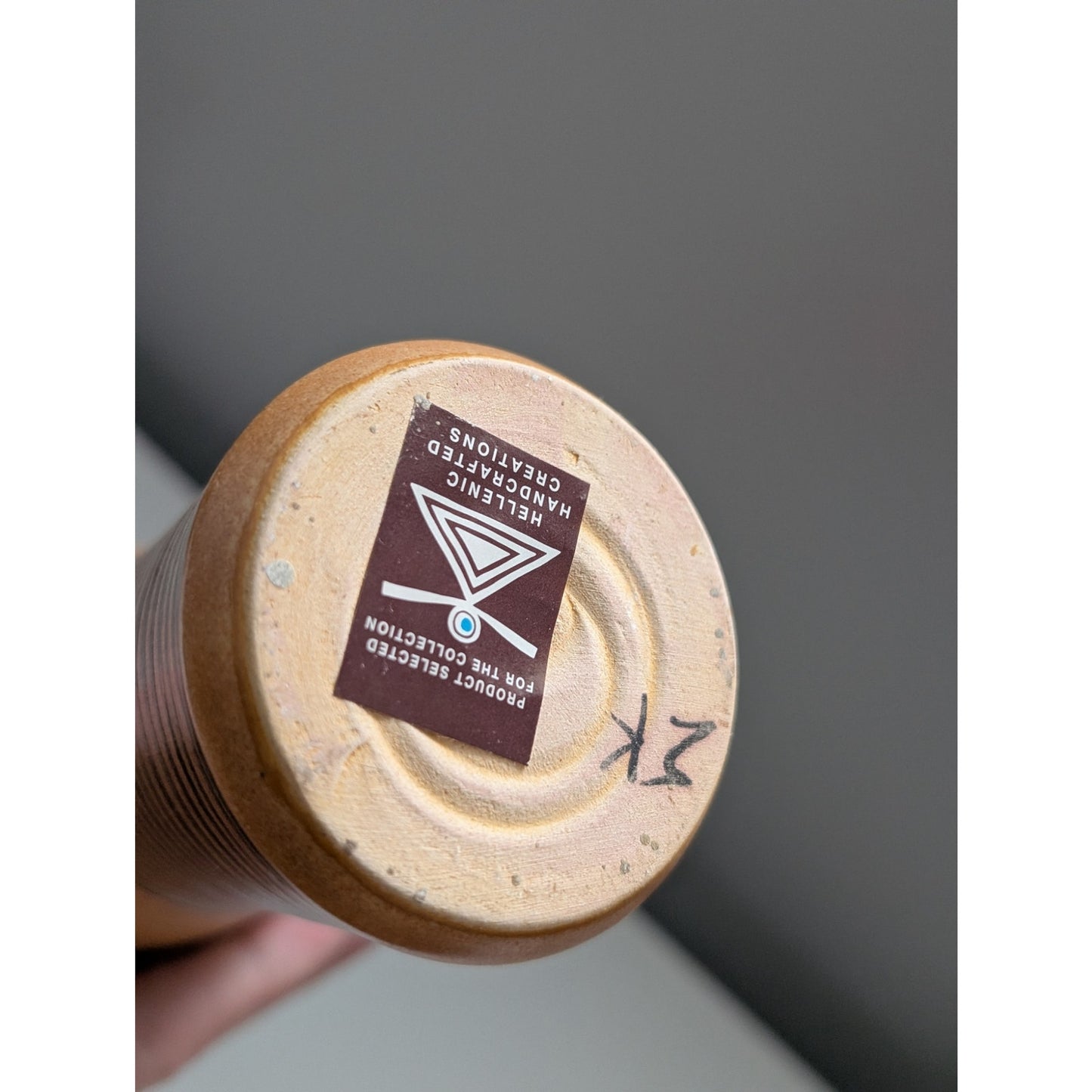 Vintage Mid-Century Modern Style Vase by Hellenic Hand Crafted Creations