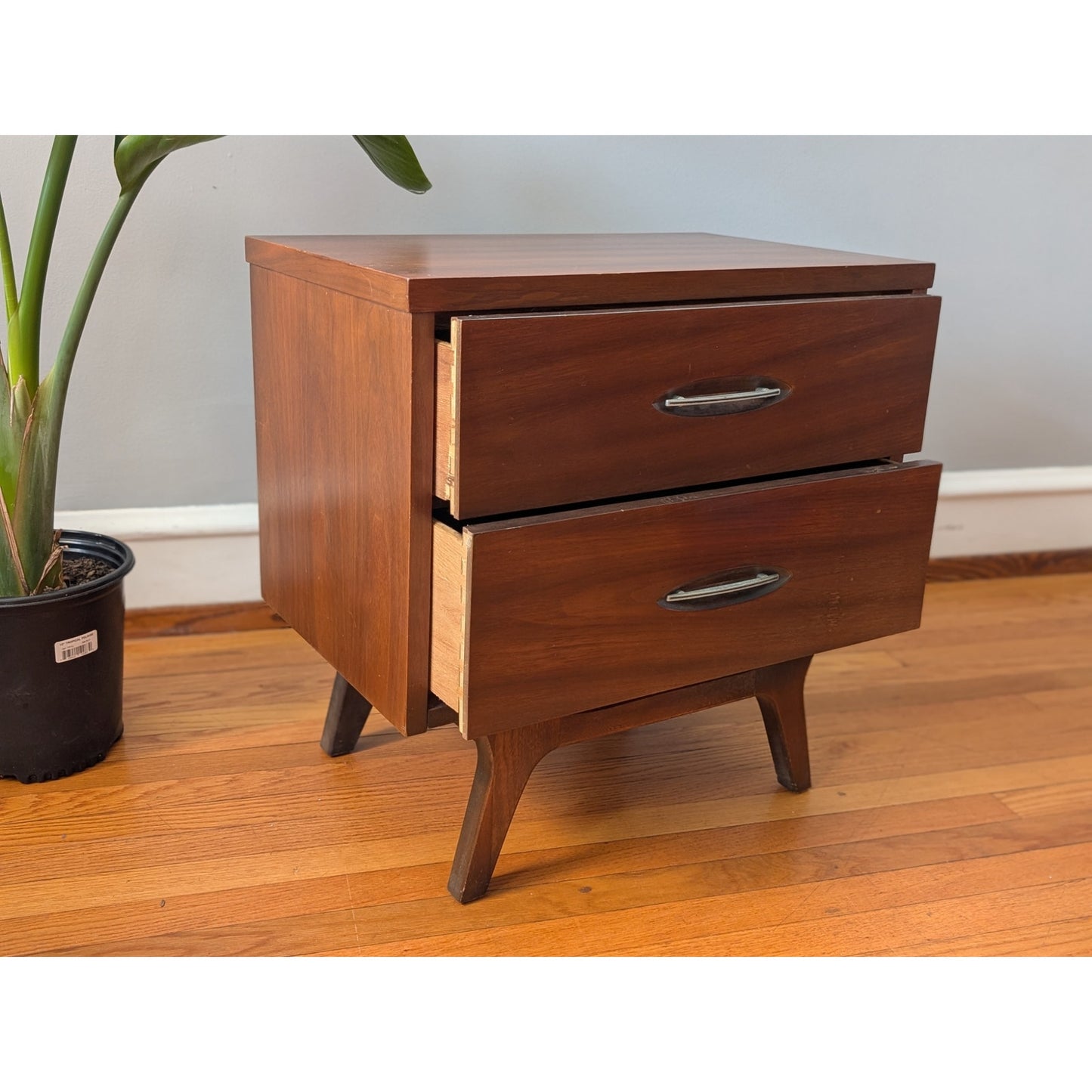 Pair of Vintage Mid-Century Modern Nightstands by Hooker - Restoration Included