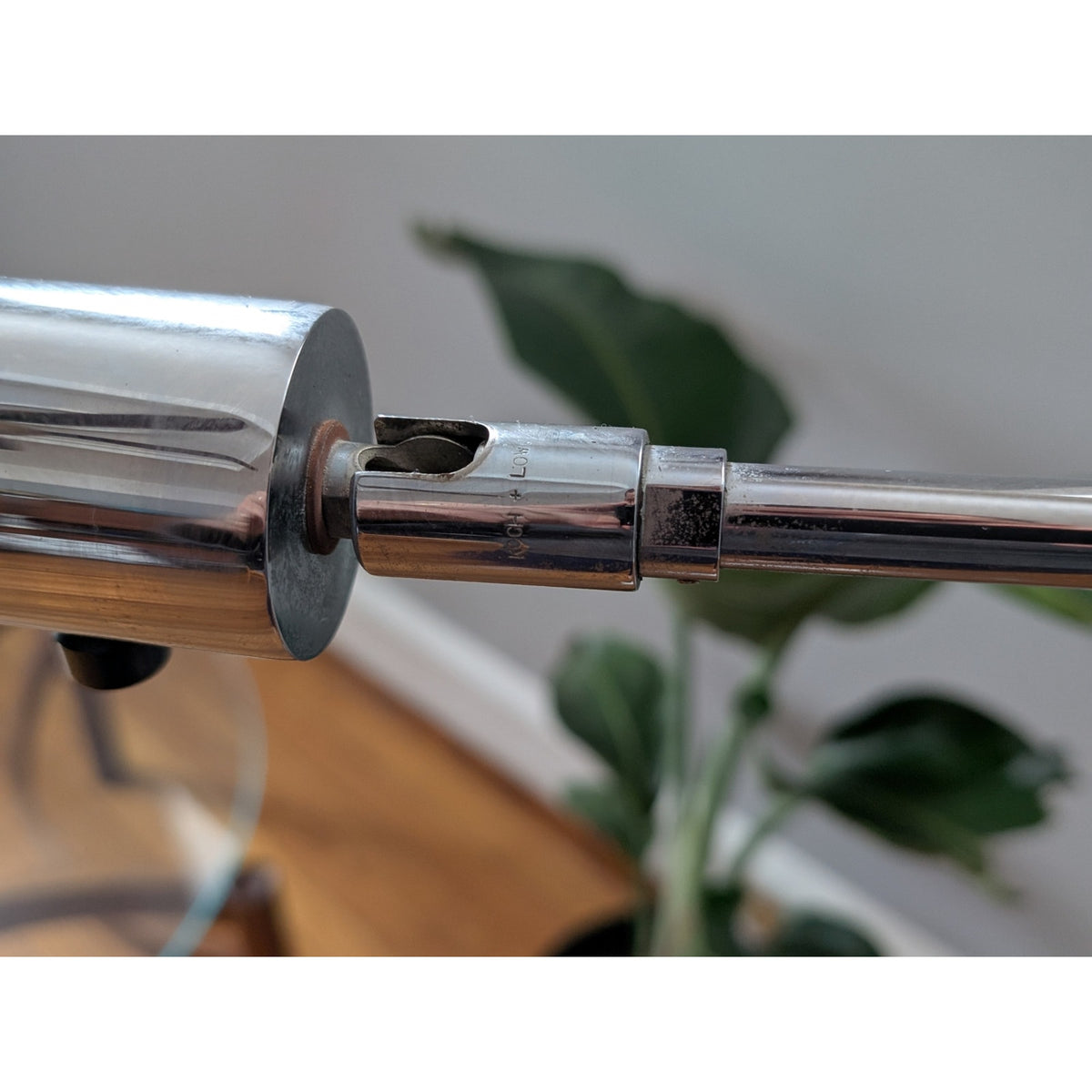 Vintage Koch & Lowy Adjustable Chrome Floor Lamp – Collectible Mid-Century Modern Design — additional view 4