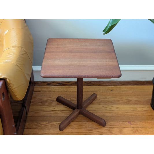Mid-Century Modern, Danish Modern Solid Teak Side Table