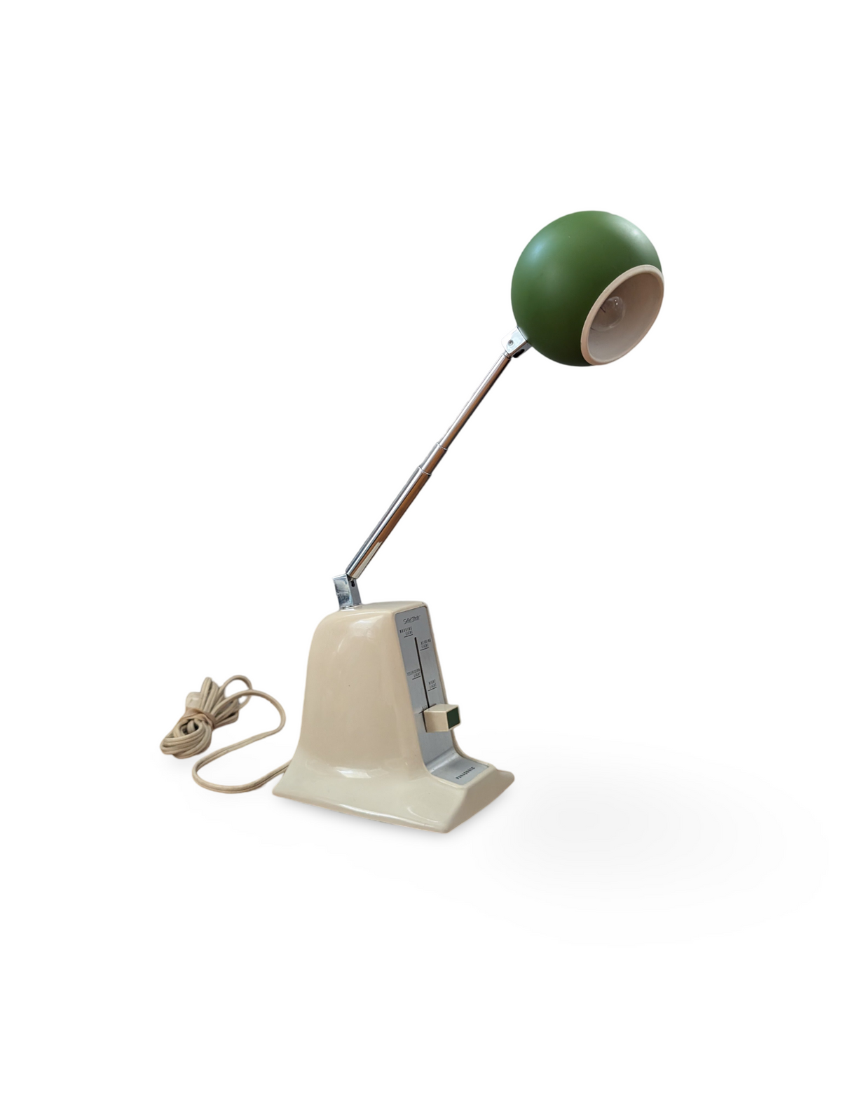 Vintage Futuristic Space Age Mid Century Modern Telescoping & Articulating Eyeball Desk Lamp – Panasonic LS-201E