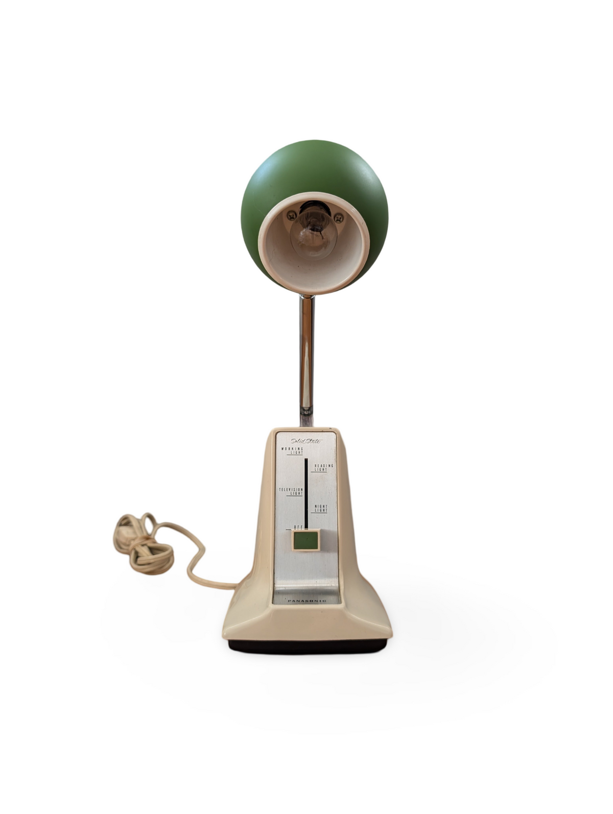 Vintage Futuristic Space Age Mid Century Modern Telescoping & Articulating Eyeball Desk Lamp – Panasonic LS-201E — additional view 4