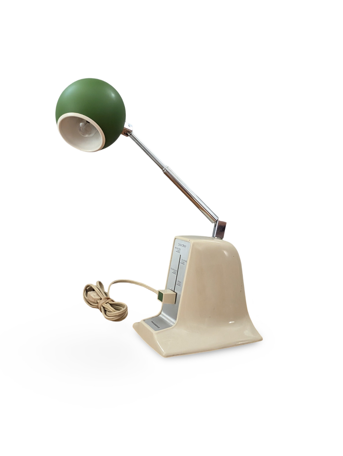Vintage Futuristic Space Age Mid Century Modern Telescoping & Articulating Eyeball Desk Lamp – Panasonic LS-201E — additional view 2