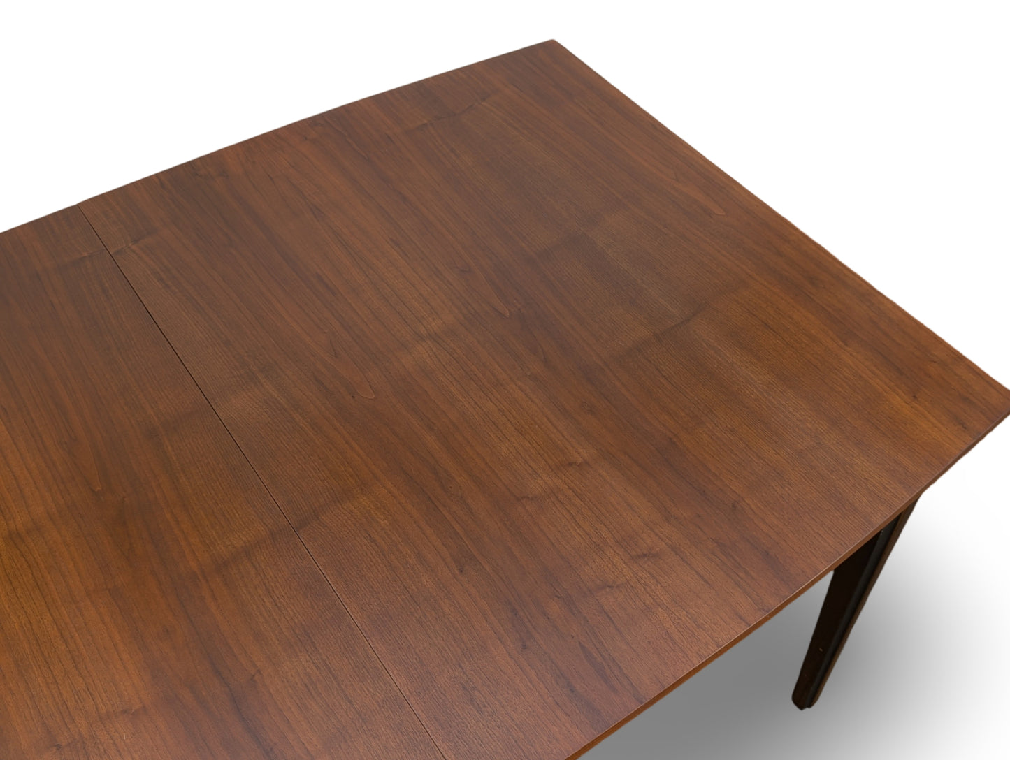 Mid-Century Modern Hooker Dining Table in Walnut, Restored Top