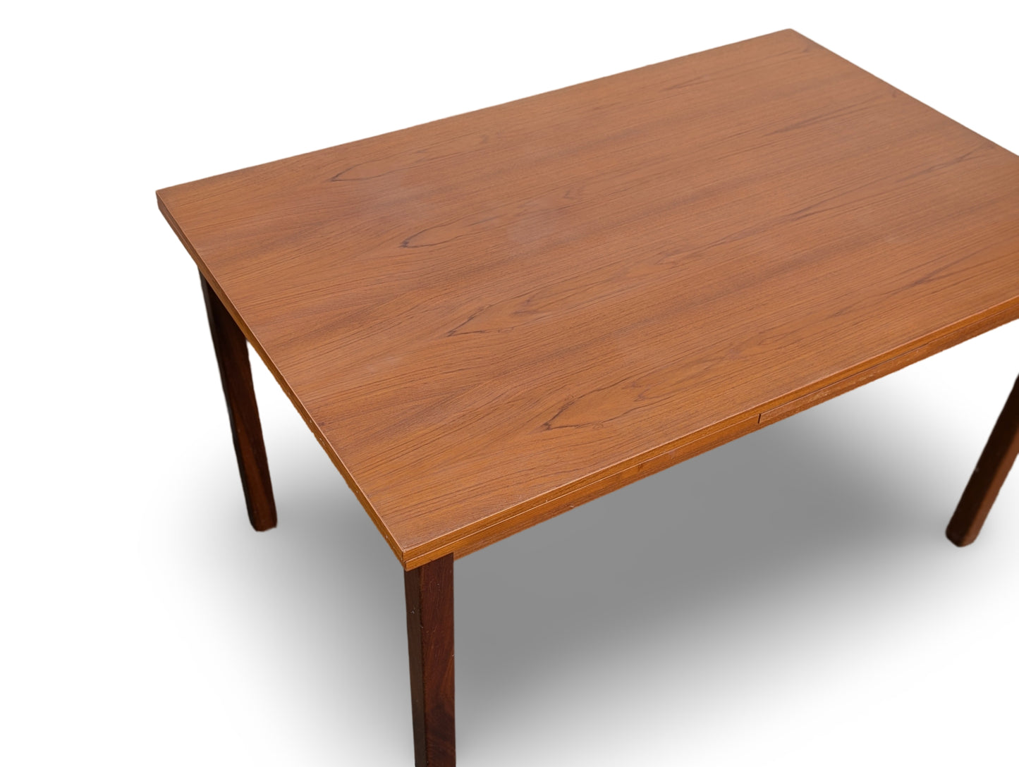 Vintage Danish Modern Teak Draw-Leaf Dining Table by BRDR Furbo