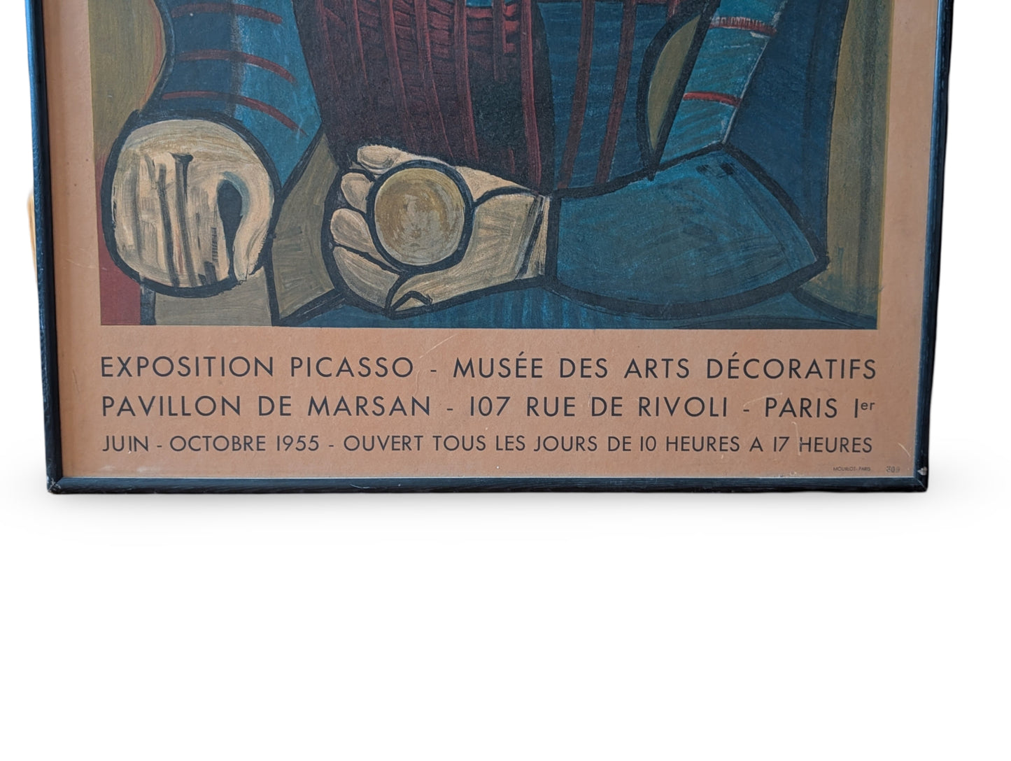 Limited Edition Vintage Picasso Poster – Paris 1955 (Numbered 309/500)