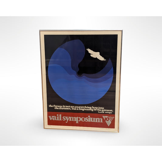 Thomas W. Benton Signed Vail Symposium X Poster Limited Edition 20/100