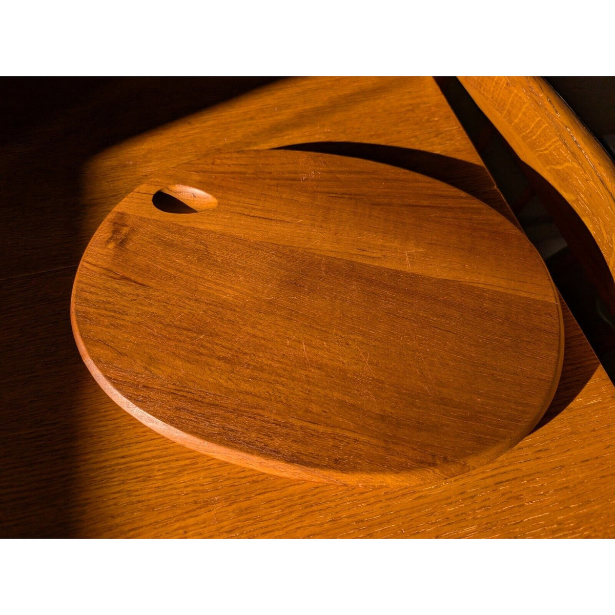 Vintage Dansk Torun Teak Cheese & Charcuterie Board – Danish Modern 13.5 — additional view 2