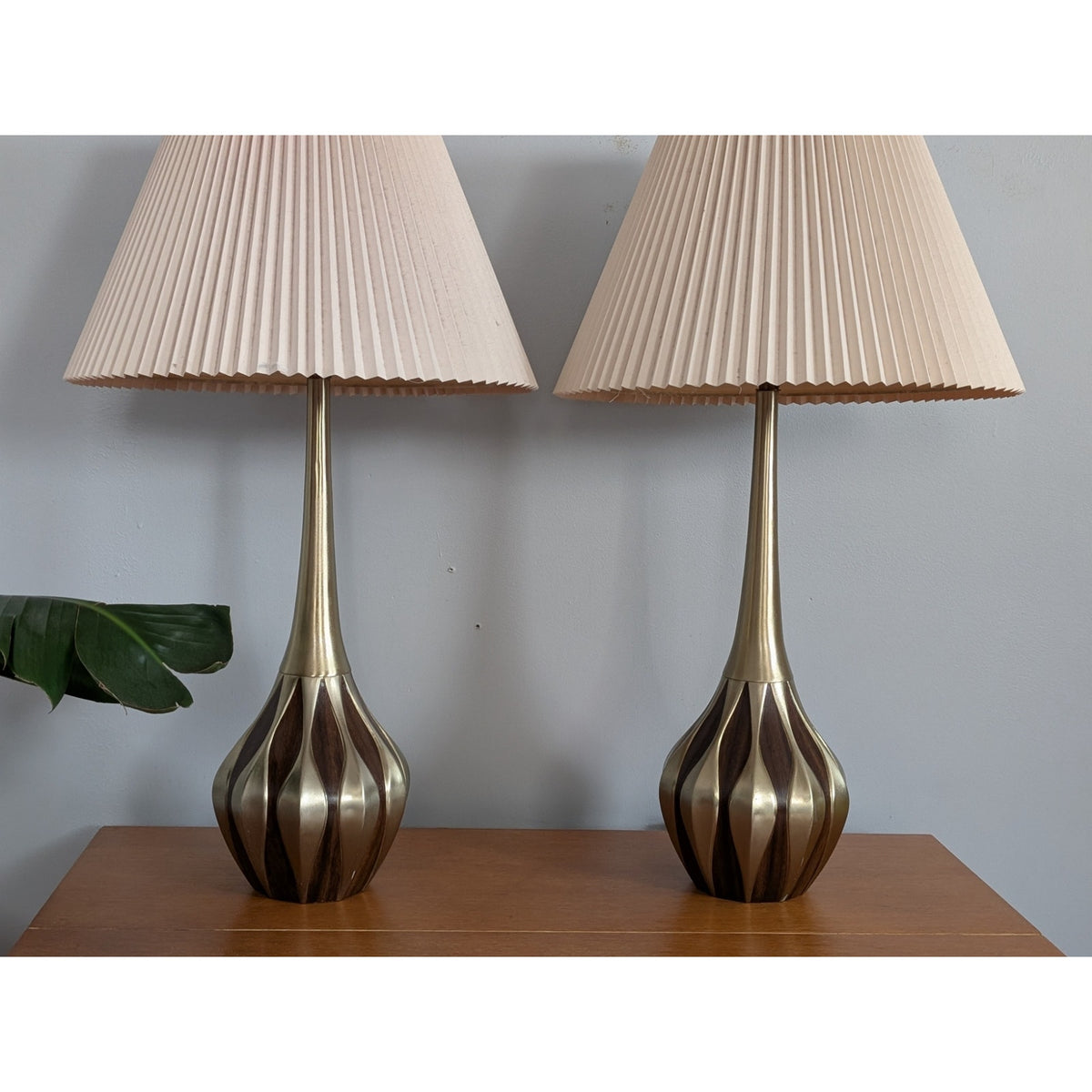Pair of Vintage Richard Barr Table Lamps for Laurel Lamp Co. — additional view 3