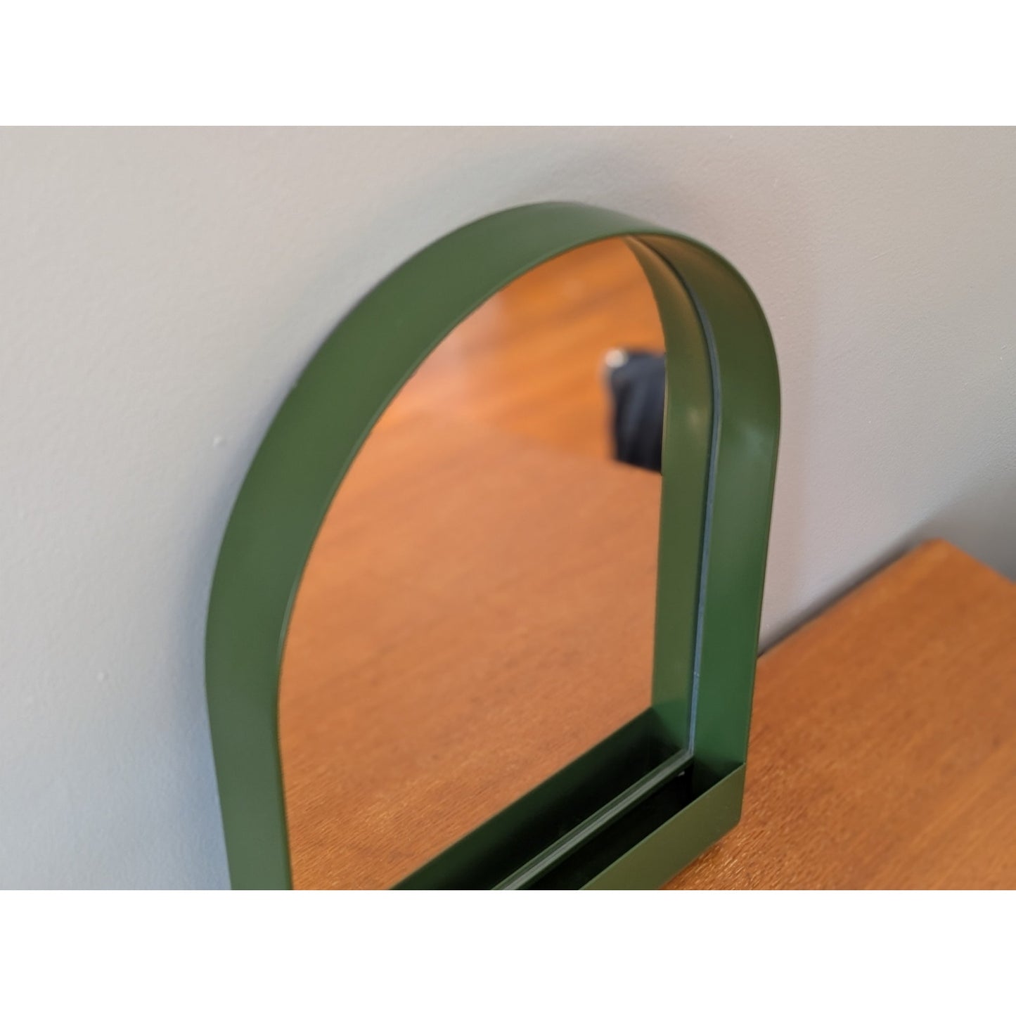 IKEA YPPERLIG Green Metal Wall Mirror by HAY – Danish Design Collaboration