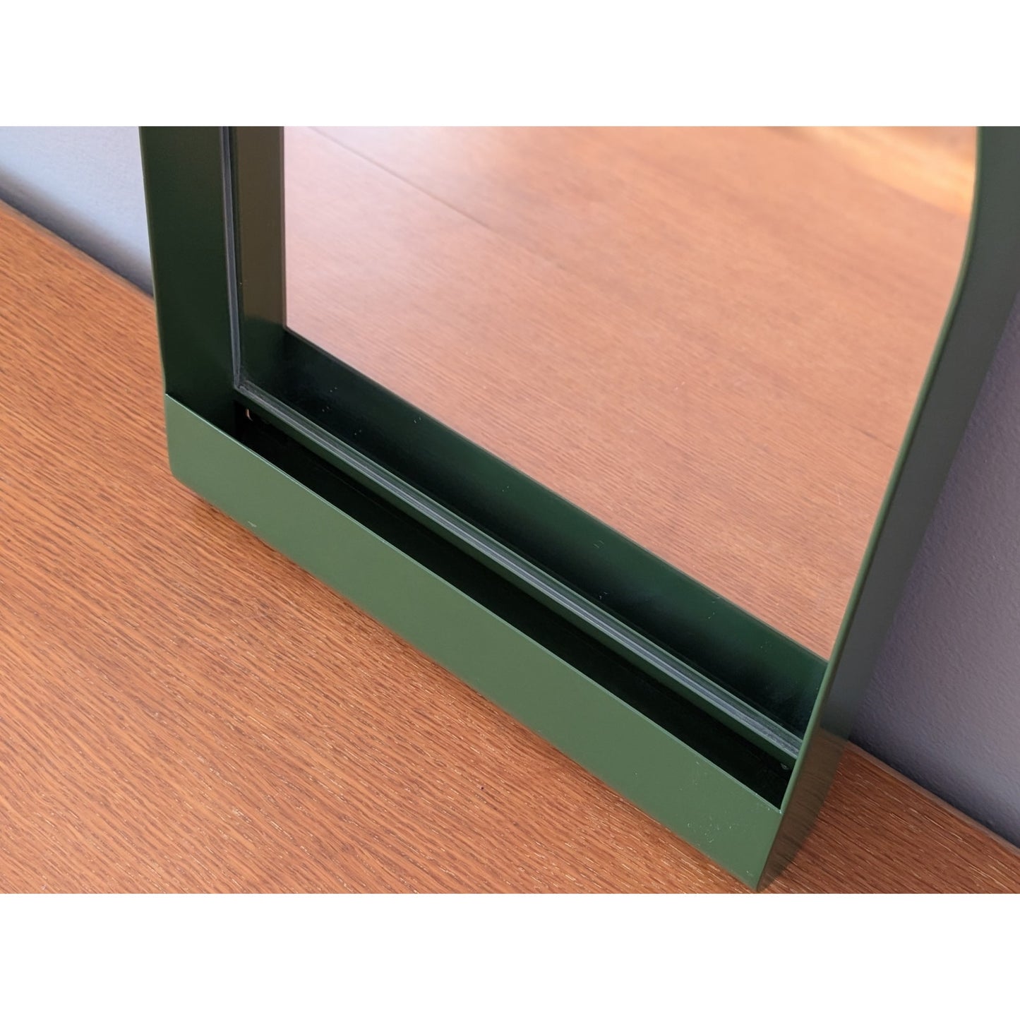 IKEA YPPERLIG Green Metal Wall Mirror by HAY – Danish Design Collaboration