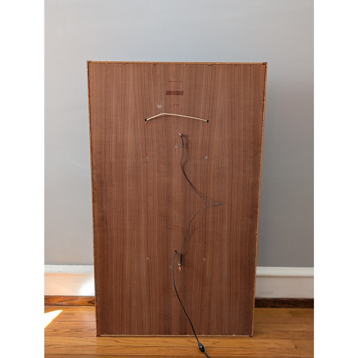 Teak Danish Modern Backlit Mirror by Pedersen & Hansen – Mid-Century Modern — additional view 6
