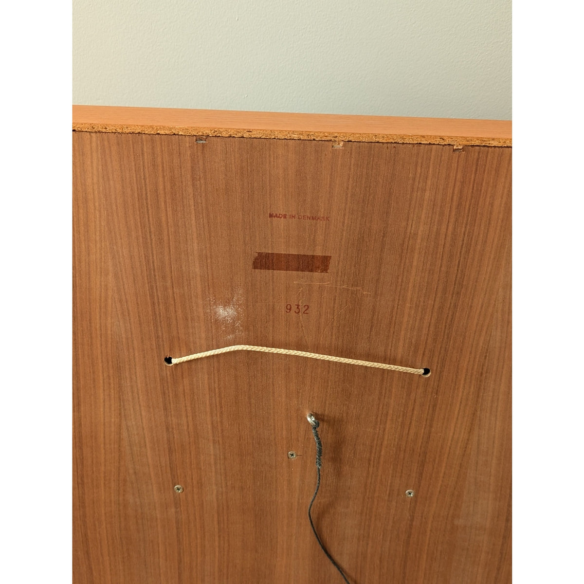 Teak Danish Modern Backlit Mirror by Pedersen & Hansen – Mid-Century Modern — additional view 7