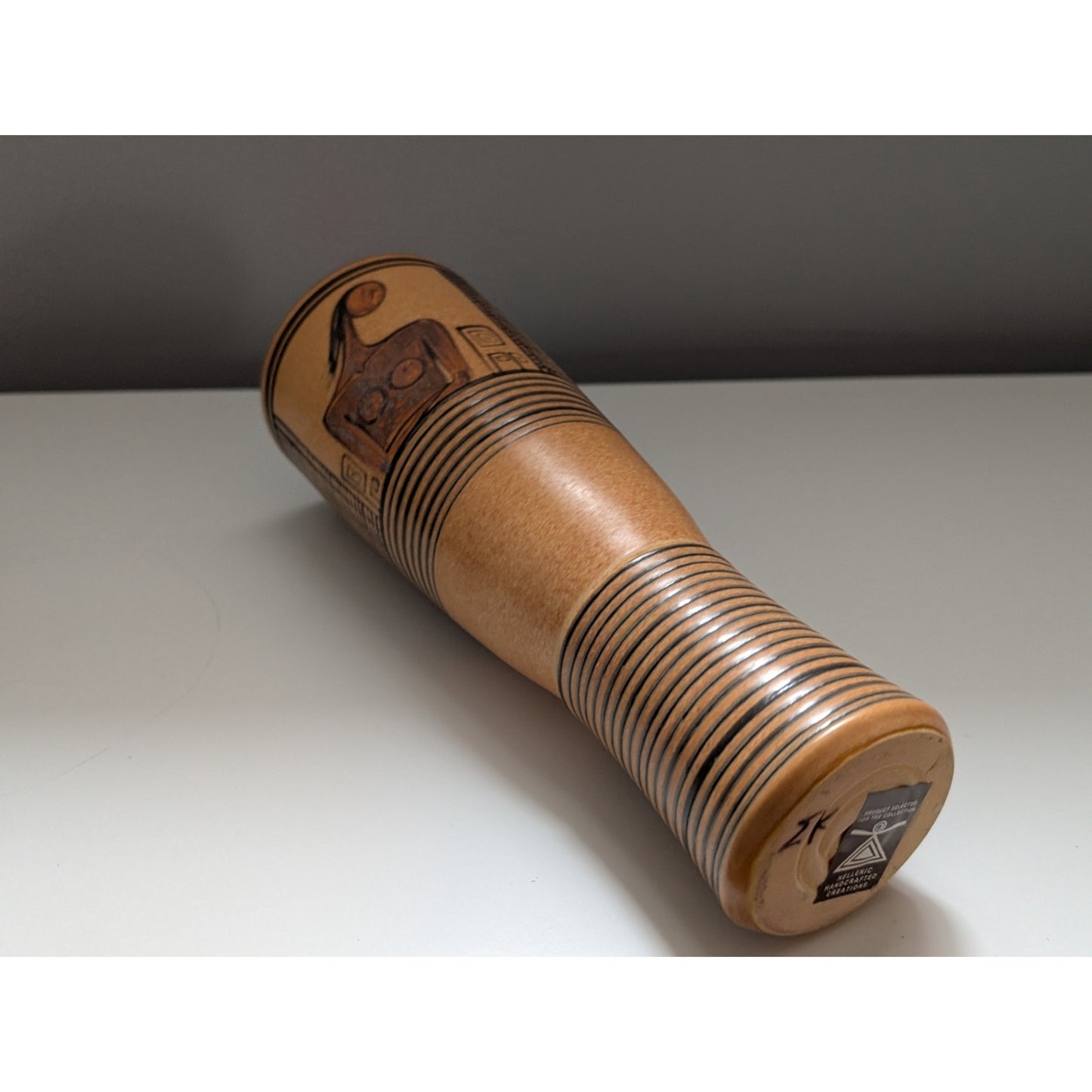 Vintage Mid-Century Modern Style Vase by Hellenic Hand Crafted Creations