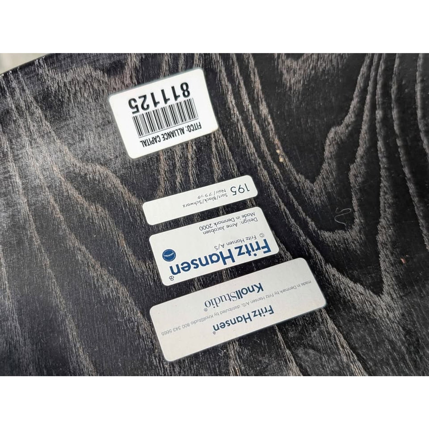 Set of 4 Authentic Arne Jacobsen Chairs for Fritz Hansen – Danish Mid-Century Modern Design