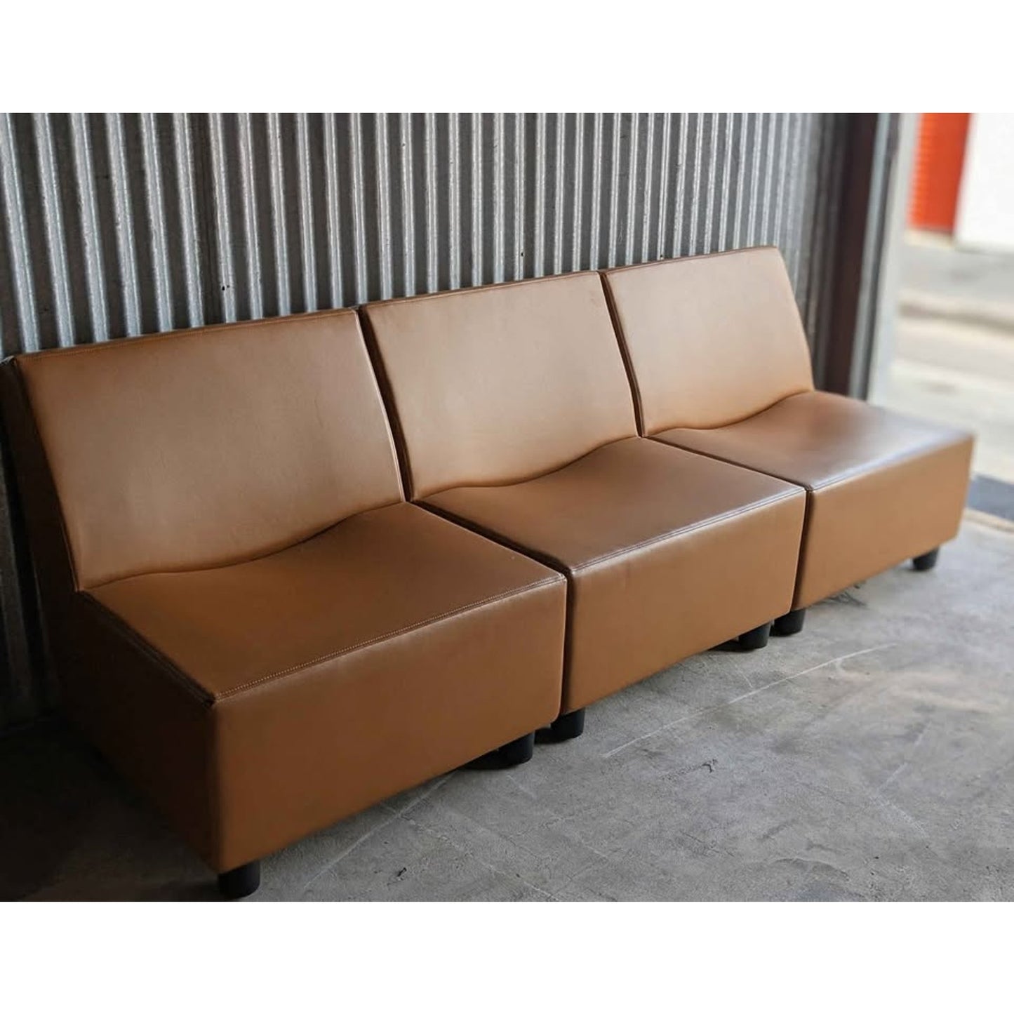 Fantastic Herman Miller Modular Seating Sofa Quality Leather