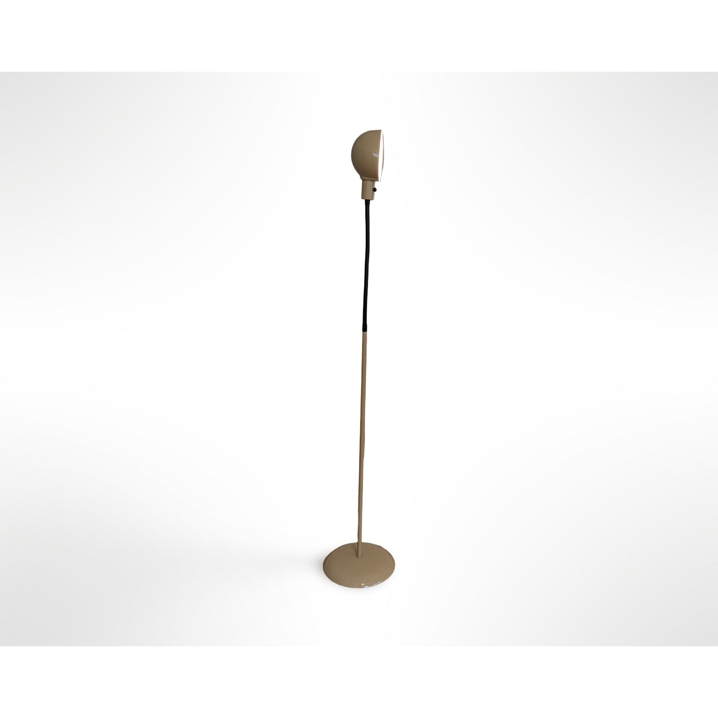 Vintage Mid Century Modern Gooseneck Floor Lamp Adjustable Reading Light