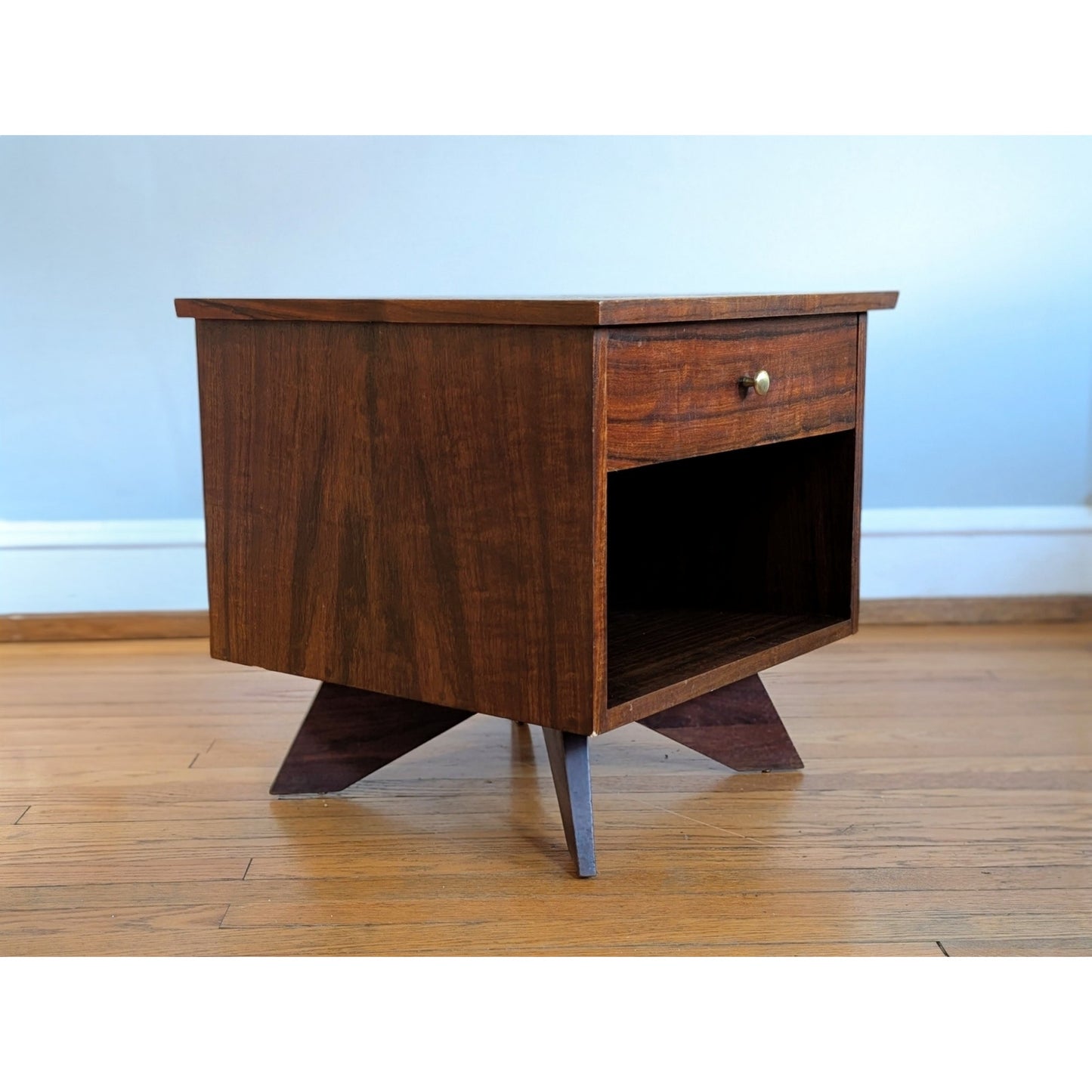 Exceptionally Rare George Nakashima Origins Nightstand for Widdicomb