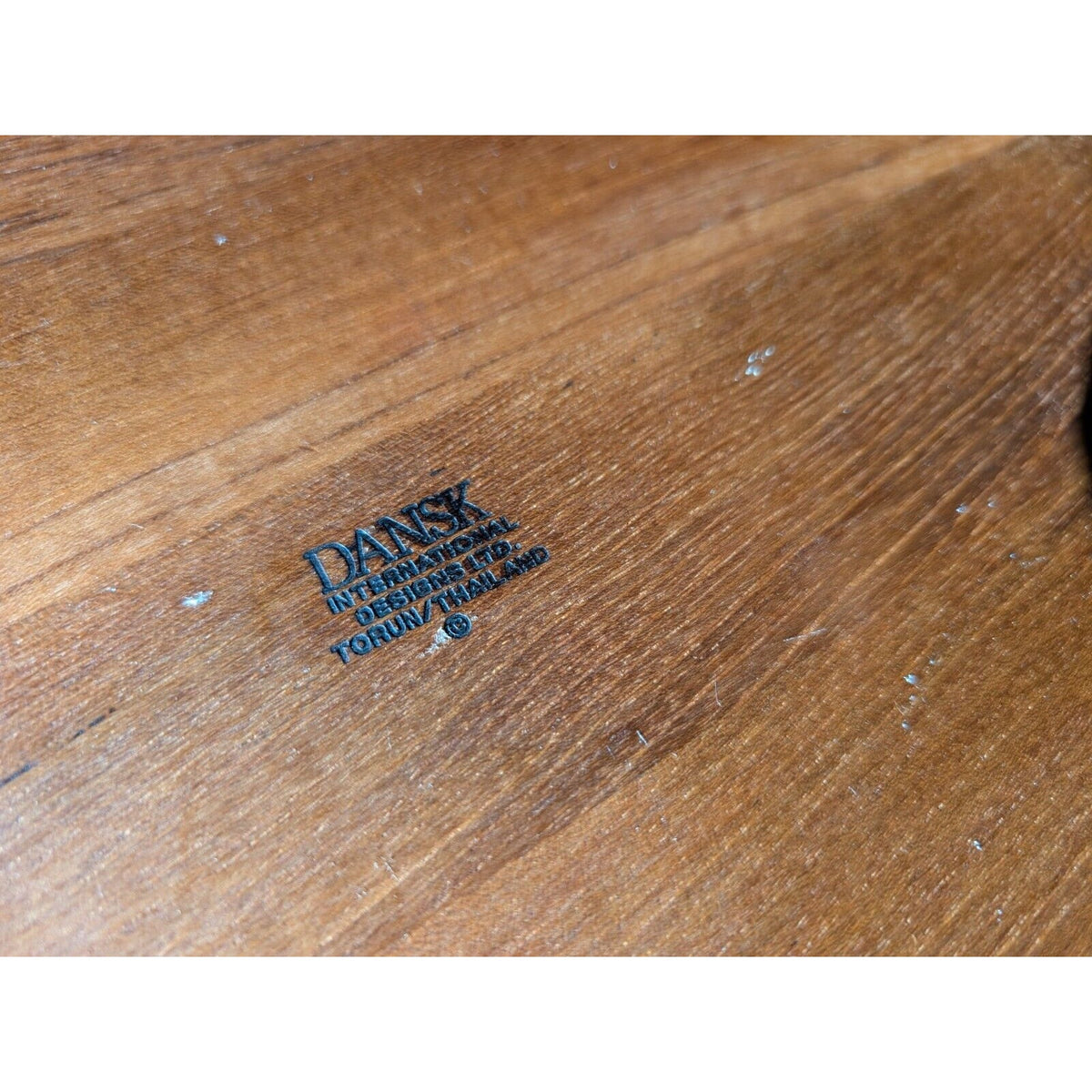 Vintage Dansk Torun Teak Cheese & Charcuterie Board – Danish Modern 13.5 — additional view 5