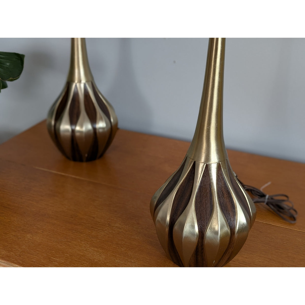 Pair of Vintage Richard Barr Table Lamps for Laurel Lamp Co. — additional view 5