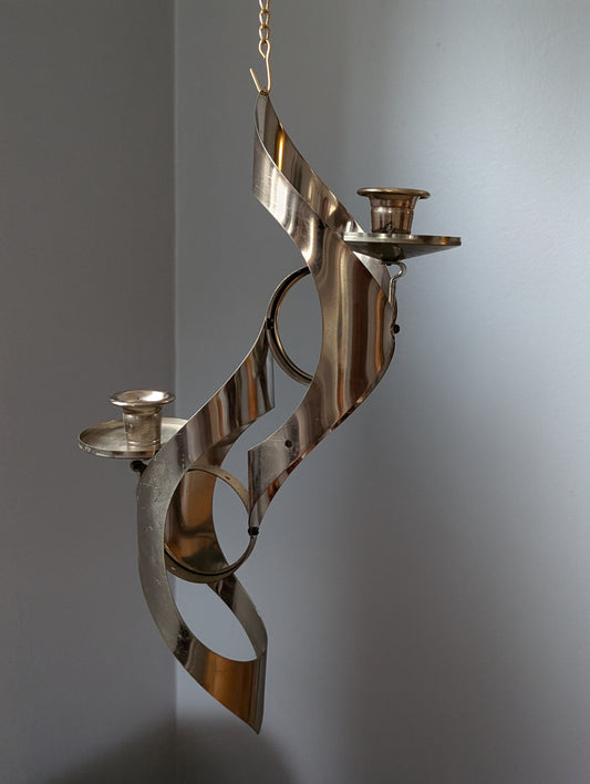 Mid Century Modern Pendant Candle Holder