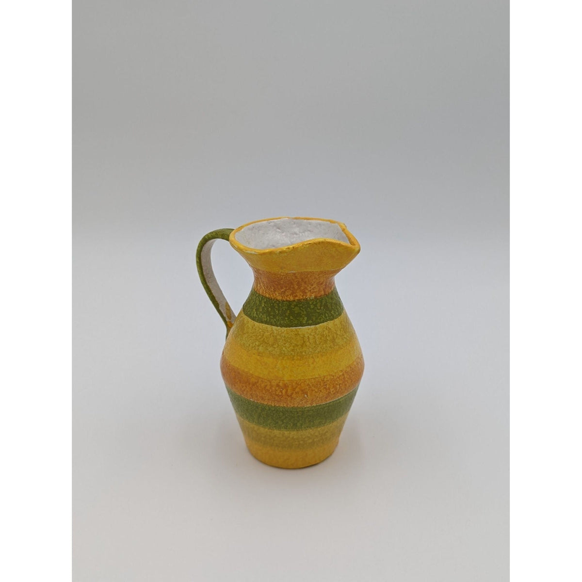 Vintage Mid Century Modern Italian Pottery Table Set Pitcher Cream Sugar Tea — additional view 4