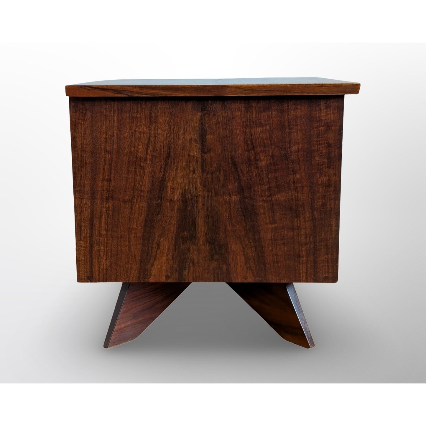 Minimalist George Nakashima Origins nightstand for Widdicomb mid century modern furniture